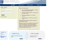 Desktop Screenshot of medicalfundingservices.com